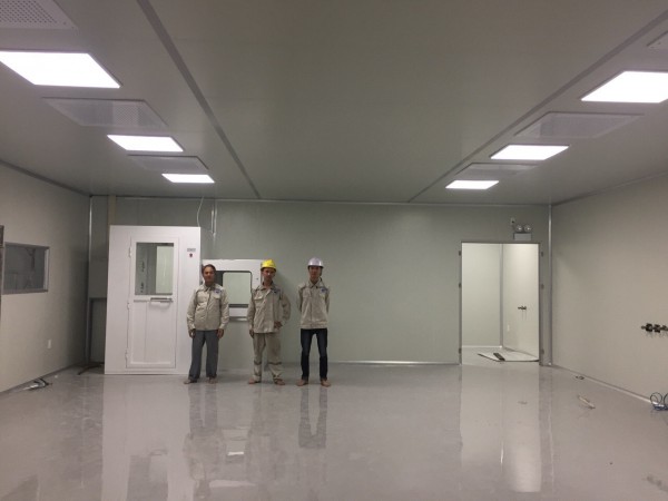 Clean room of the Yen Phong coherent German factory in Bac Ninh 
